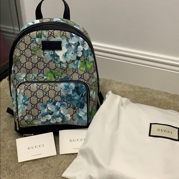 gucci blooms backpack